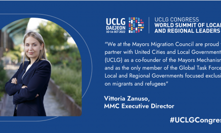 Mayors Migration Council Statement on UCLG Congress by Executive Director Vittoria Zanuso