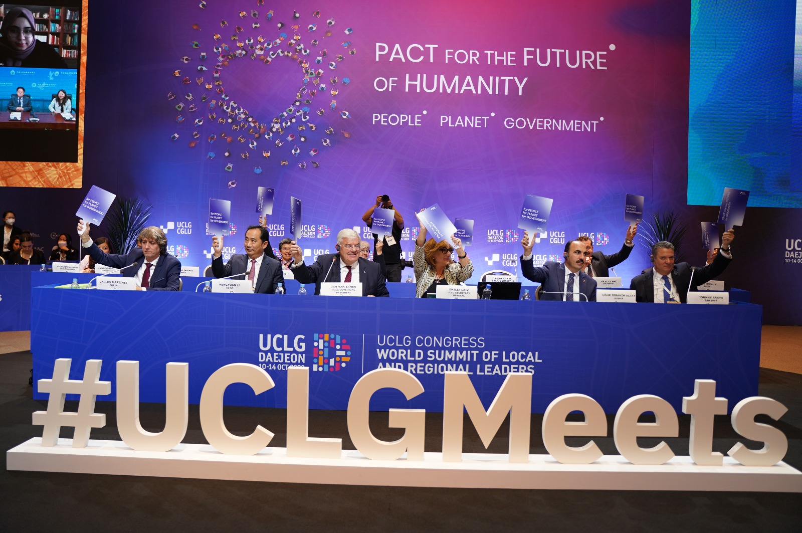 UCLG Congress adopts the Pact for the Future: Towards The UN Summit of the Future and the SDG Summit